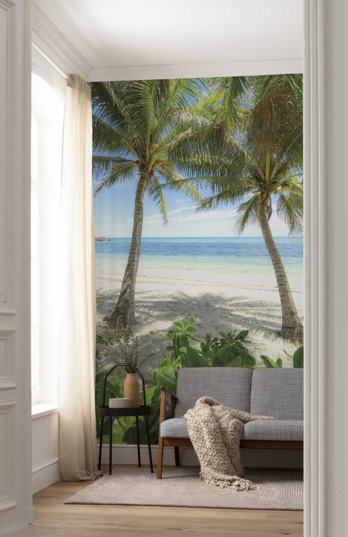 Digital wallpaper Palmy Beach