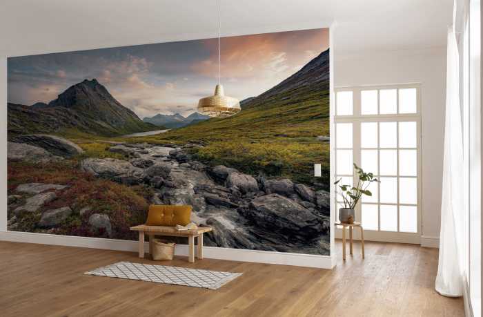 Digital wallpaper Schroffes Paradies