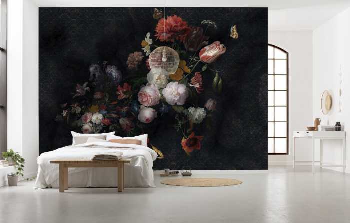 Digital wallpaper Amsterdam Flowers