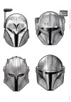 Star Wars The Mandalorian Helmets