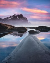 Glowing Vestrahorn