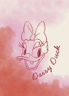 Disney Daisy Duck Watercolours