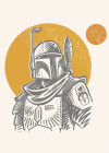 Star Wars Boba Fett Illustration Iconic