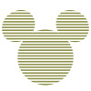 Mickey Head Stripes