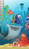 Finding Dory Aquarell