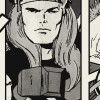 Marvel Classic Comic Panel Monochrome