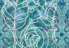 Art Nouveau Bleu