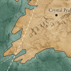 Old Travel Map
