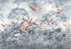 Flamingos in the Sky