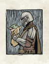 Star Wars The Mandalorian Lino-Cut