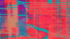 Columns Hanging red