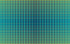 Chequered blue-turquise