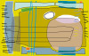 Composition 5 yellow-ocker