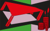 Perspective Table red-green-rose