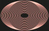 Shell rosered-black