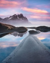 Glowing Vestrahorn
