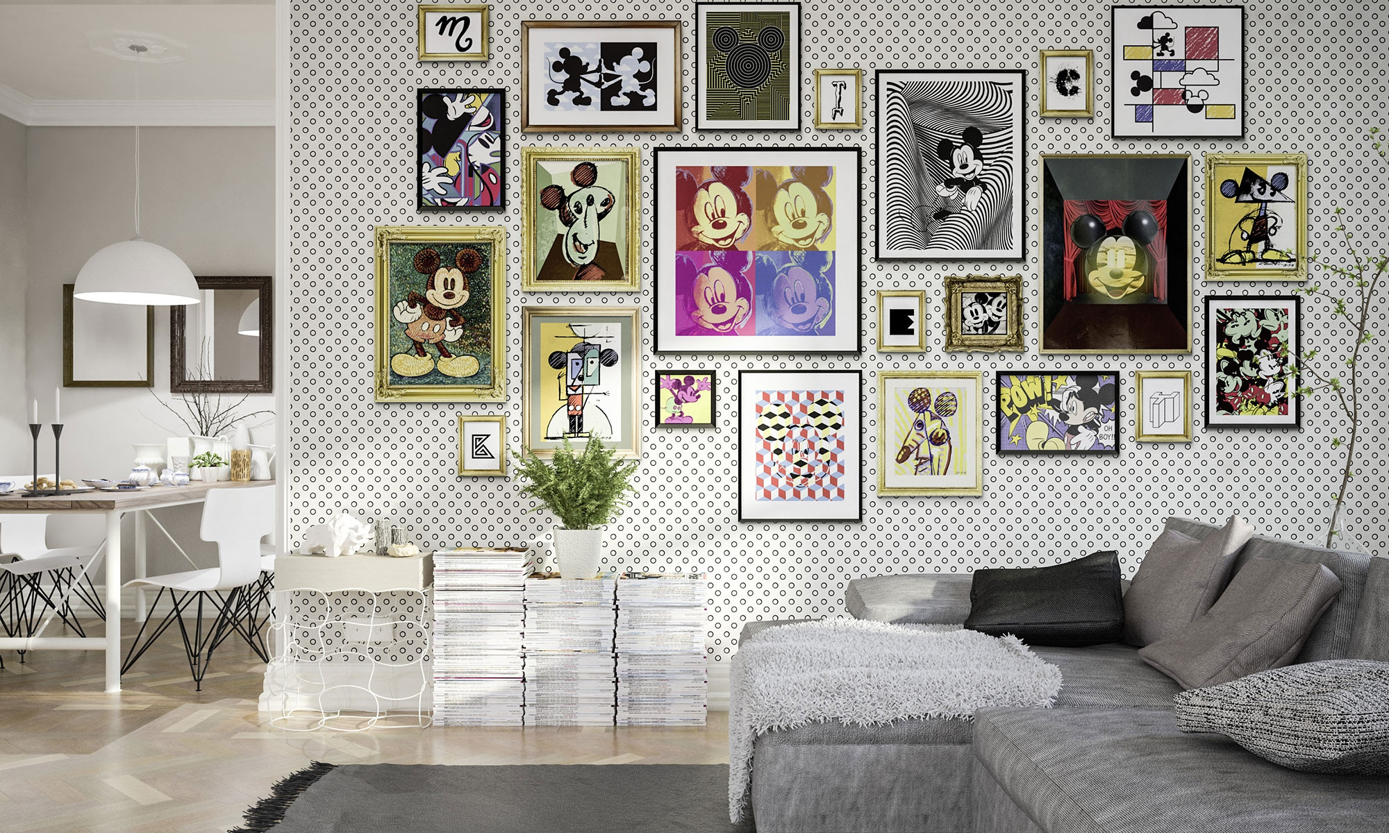 Mickey Art Collection