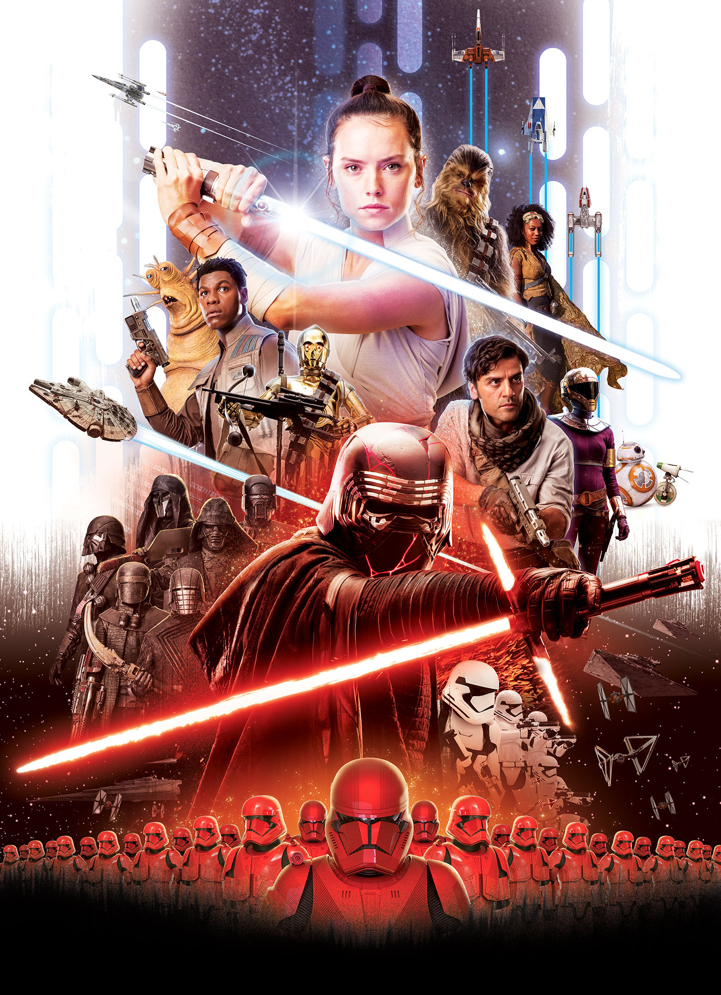 Photomural Star Wars Movie Poster Rey ( 4-4113) from Disney