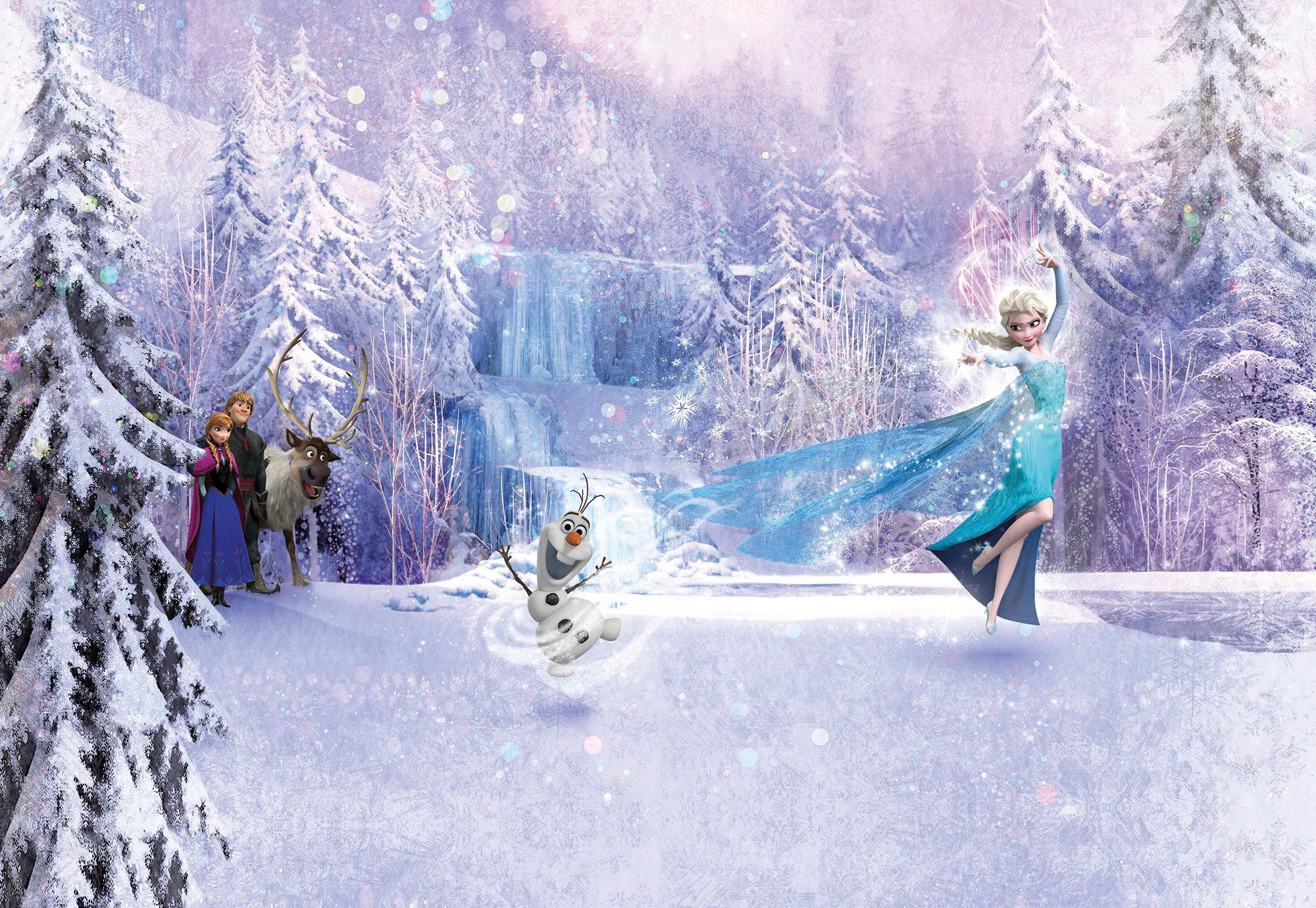 Photomural "Frozen Forest" from Komar  Disney