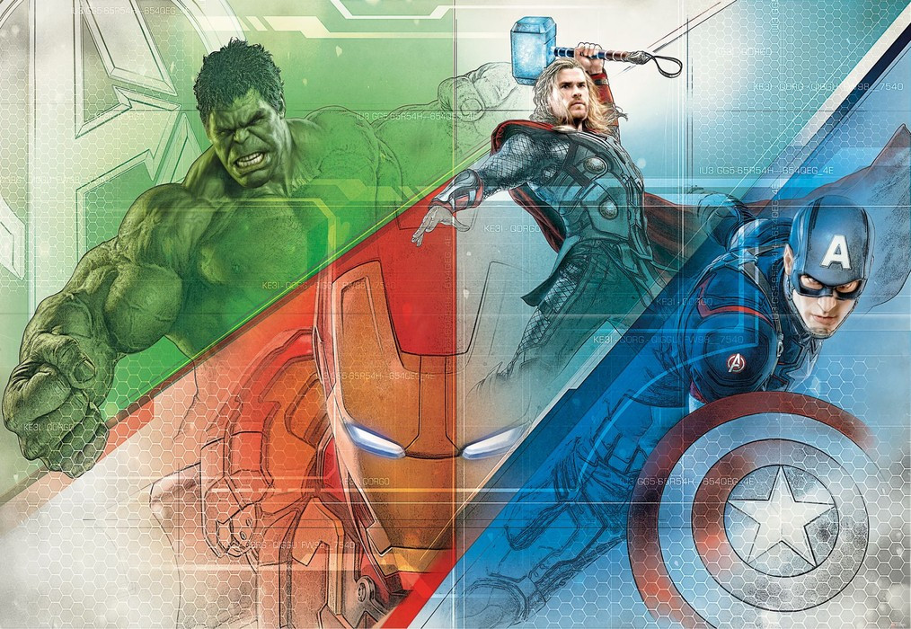Avengers Graphic Art