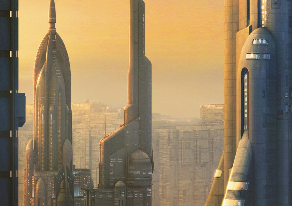 Star Wars Coruscant View