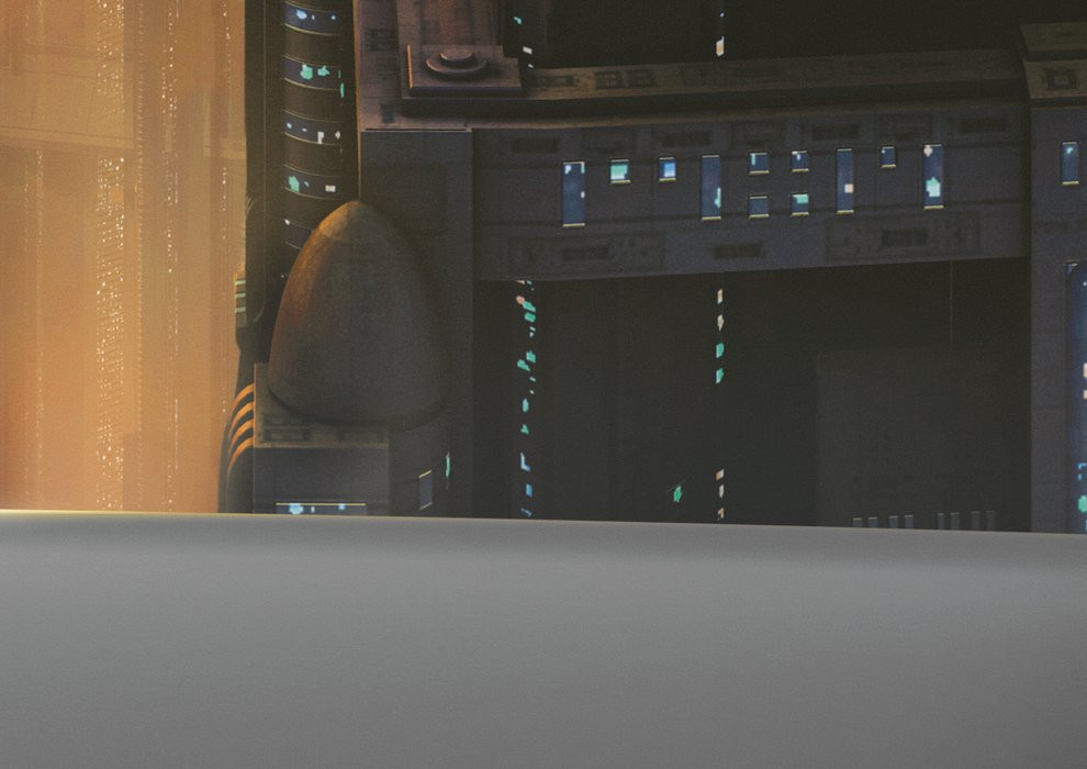 Star Wars Coruscant View