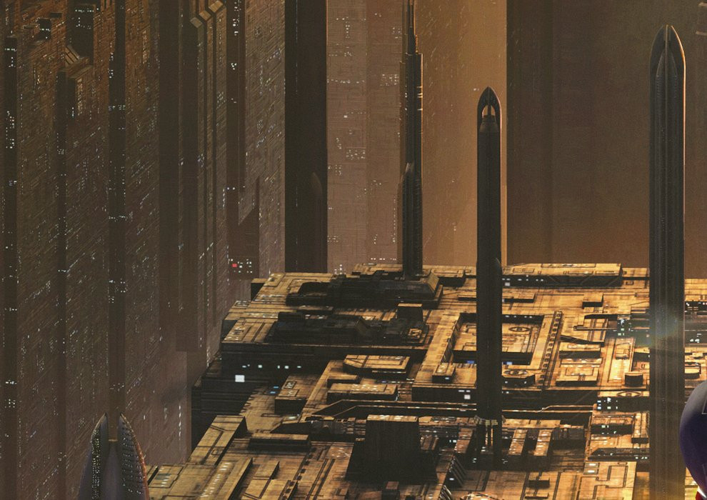 Star Wars Coruscant View