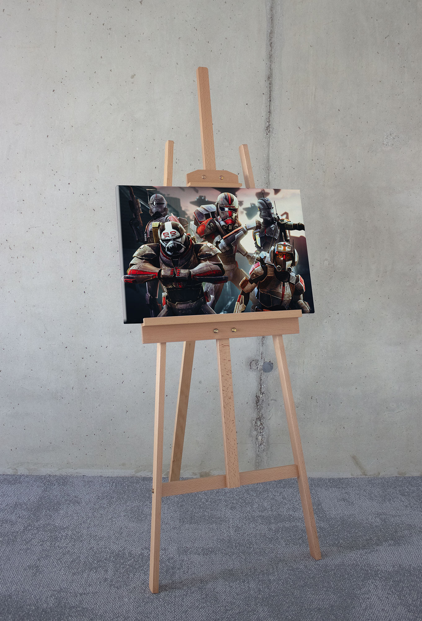 Star Wars Bad Batch Ready to Fight