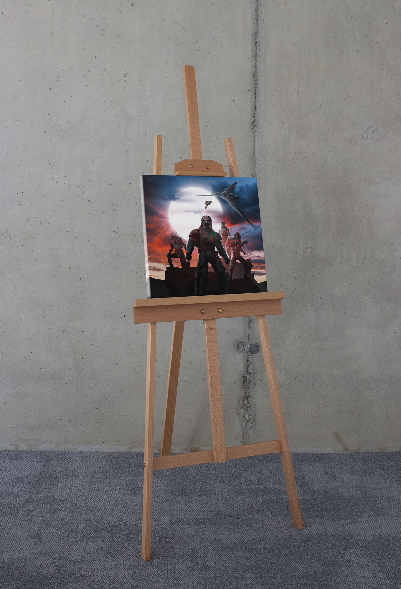 Star Wars Bad Batch Strong Team