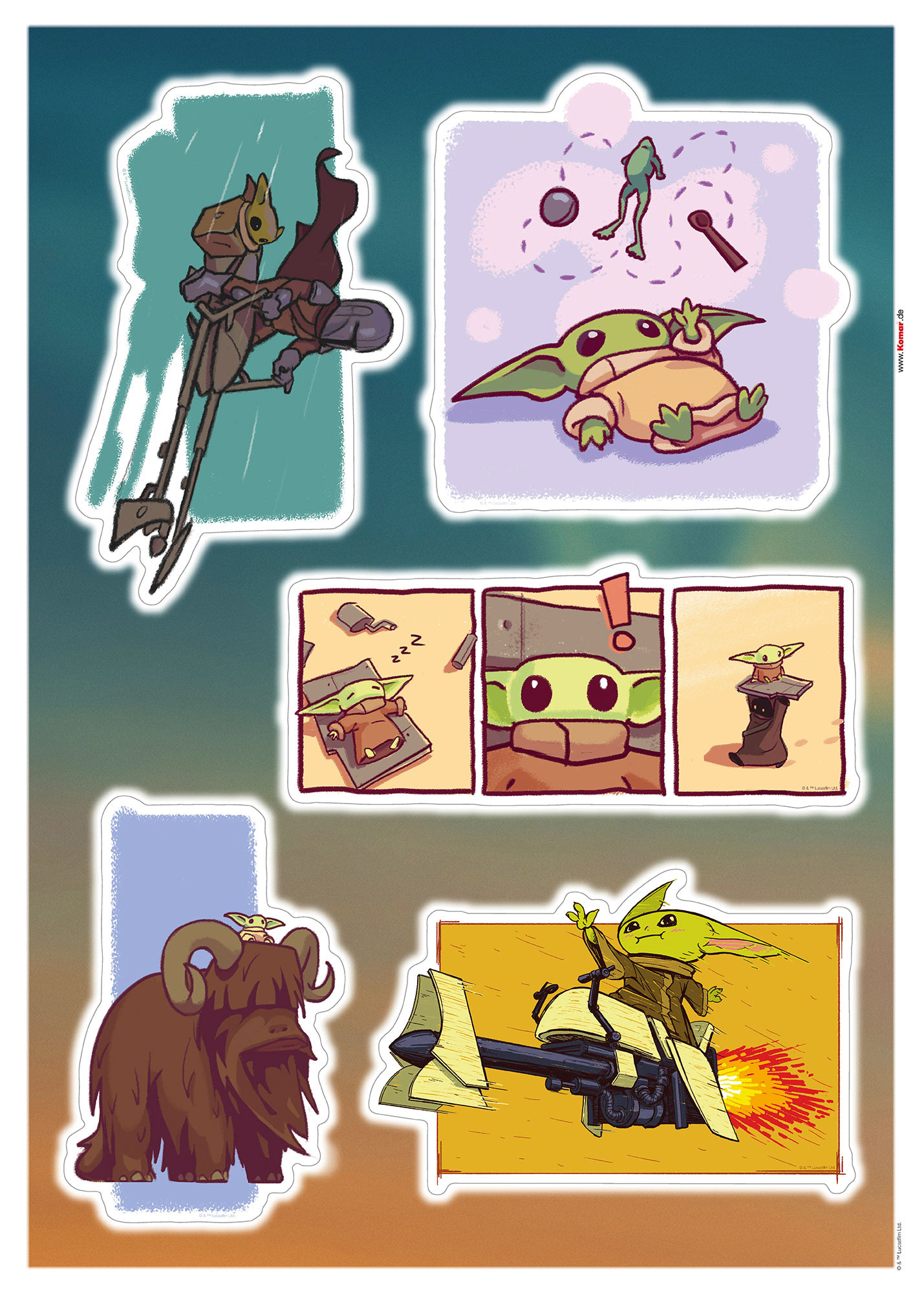 Mandalorian Funny Grogu