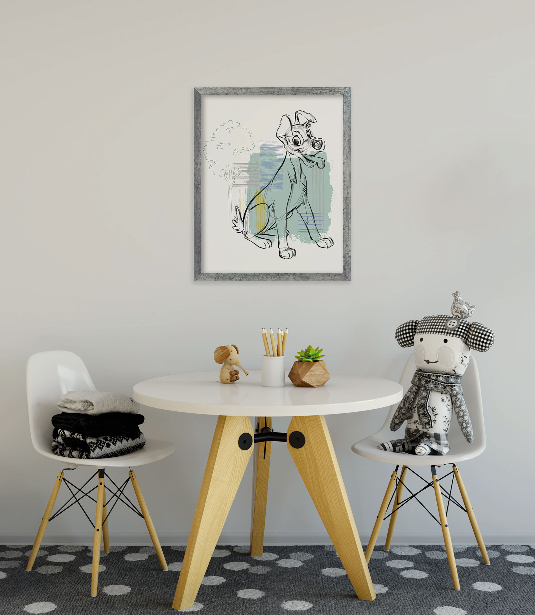 Disney Lady and the Tramp Hello Tramp