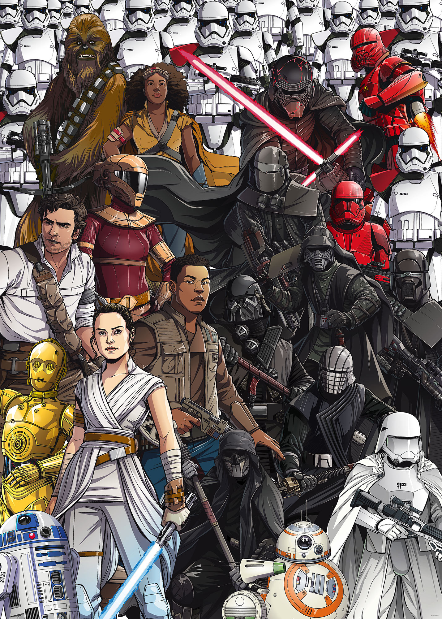 Star Wars Retro Cartoon