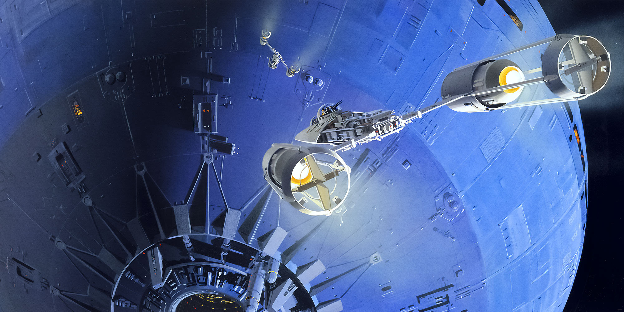 Star Wars Classic RMQ Death Star Assault