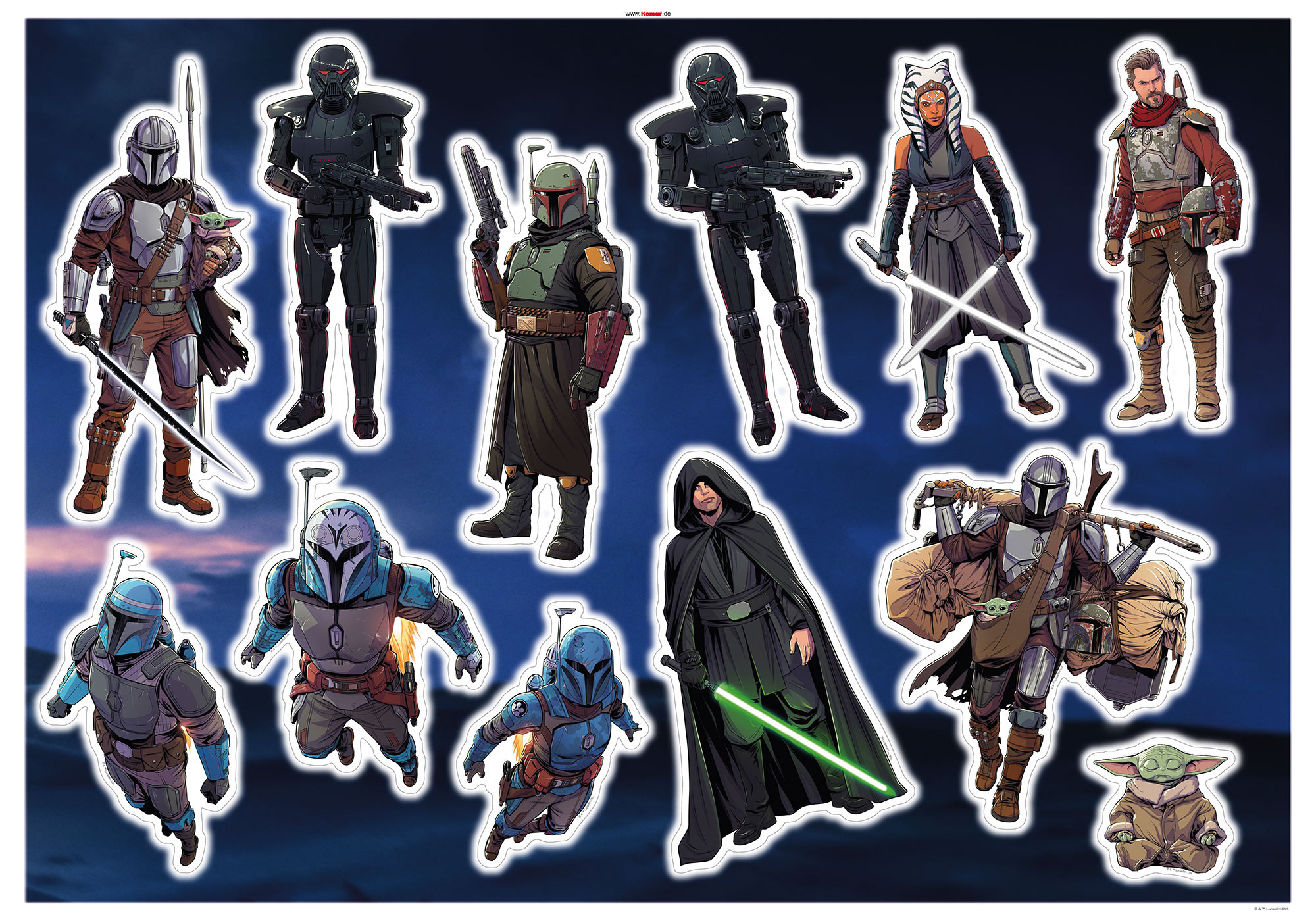 Mandalorian Iconic Figures