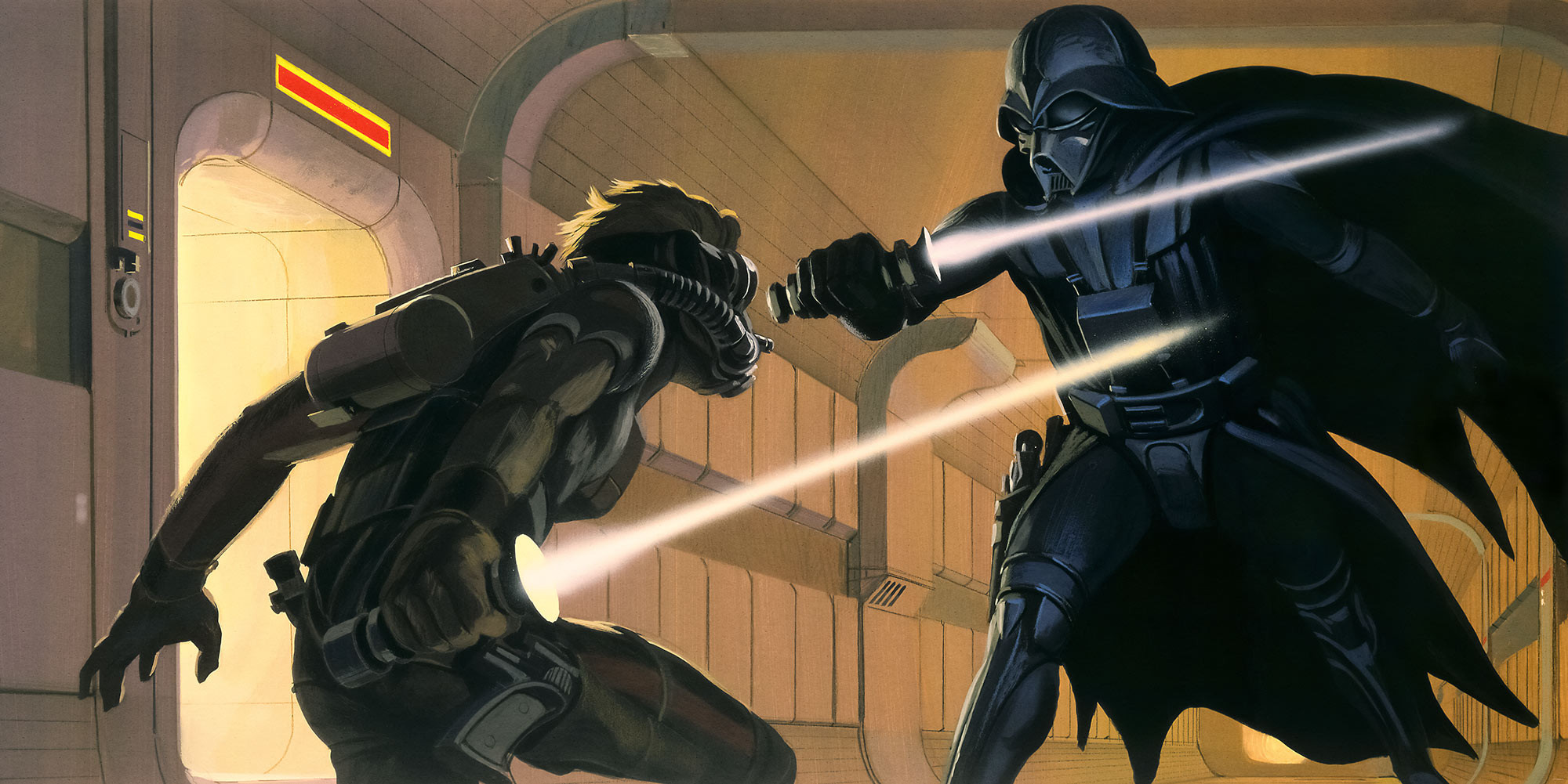 Star Wars Classic RMQ Vader vs Luke