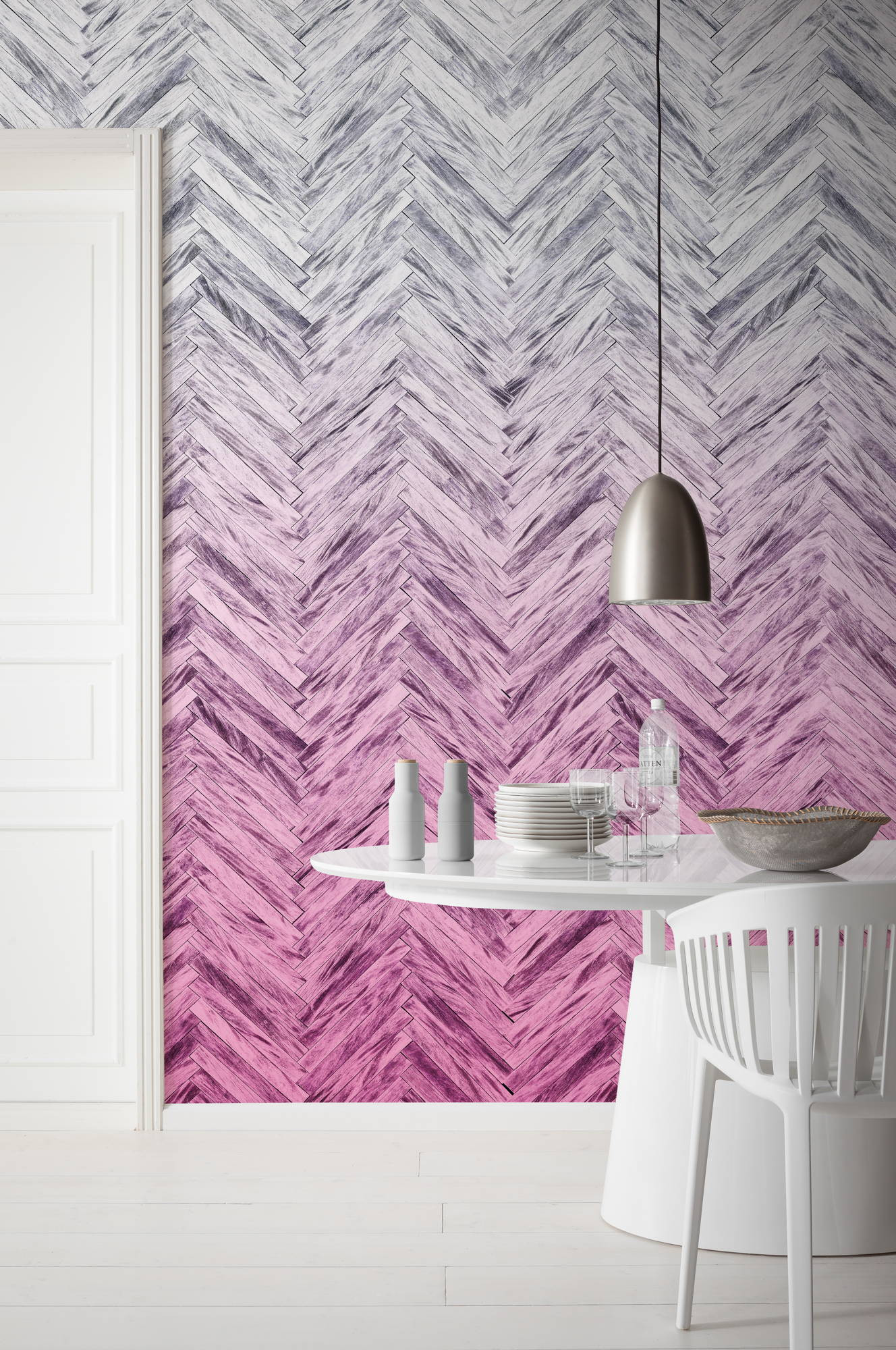 Herringbone Pink