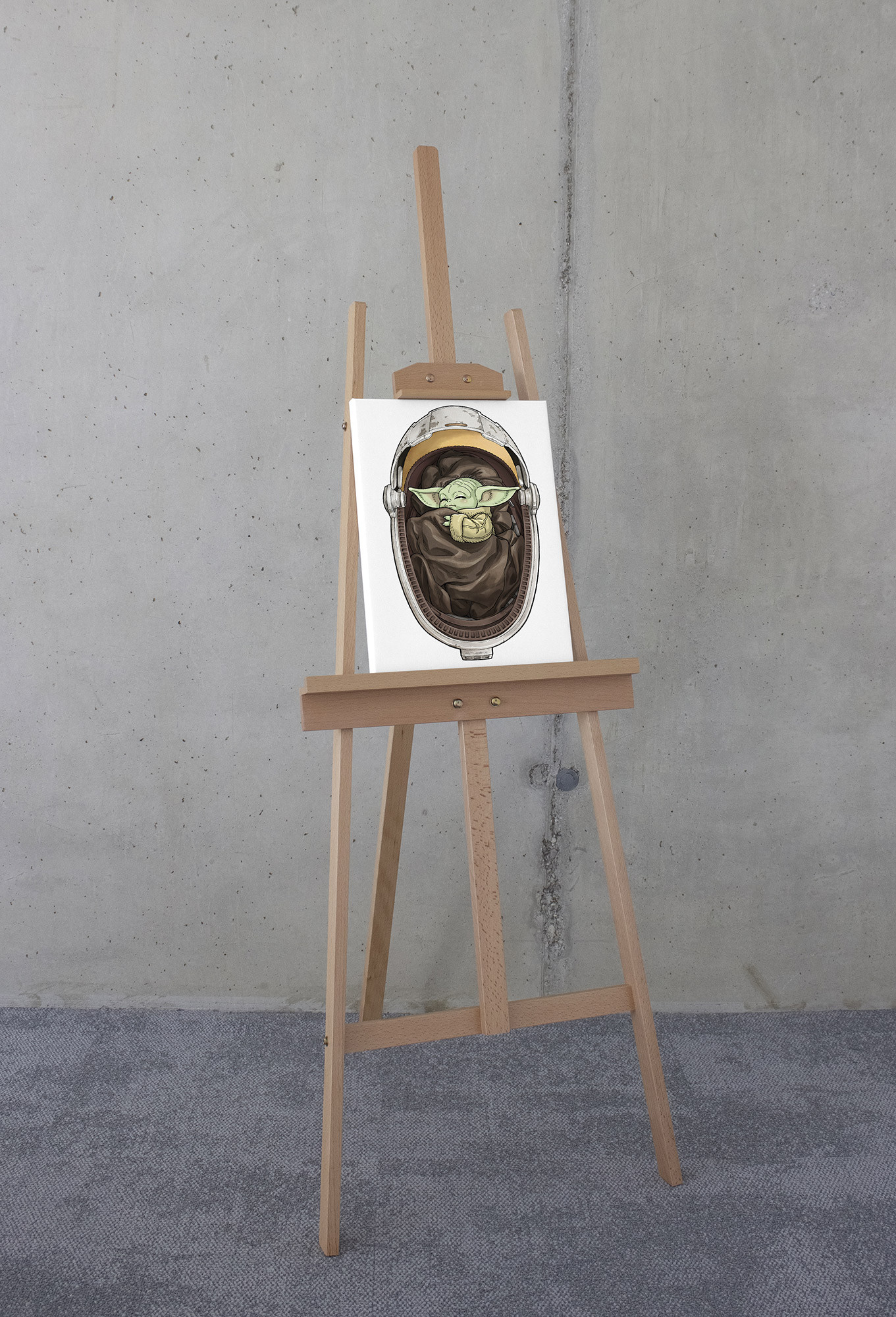 Star Wars The Mandalorian Grogu Sleeping