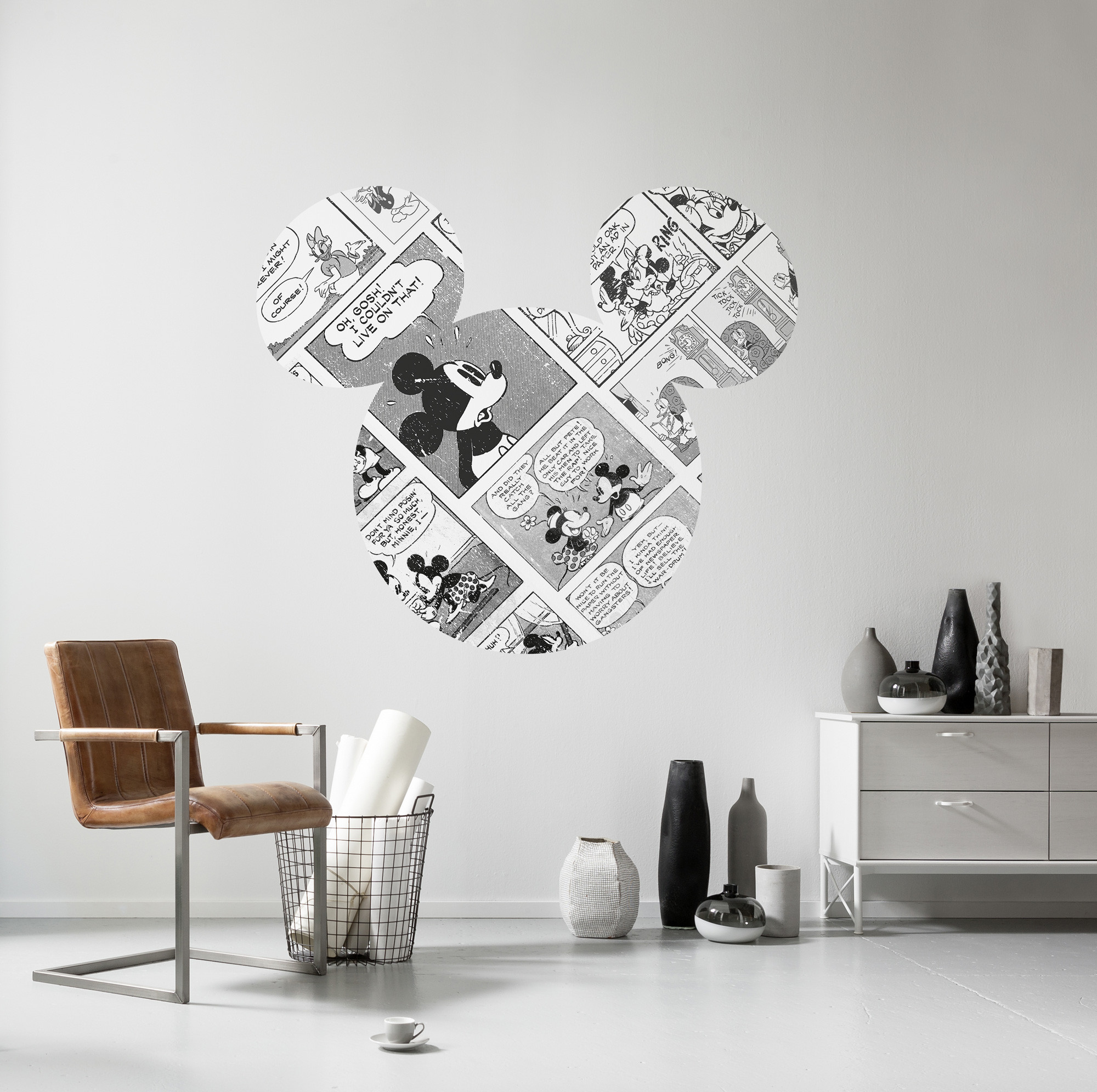 Mickey Head Comic Cartoon