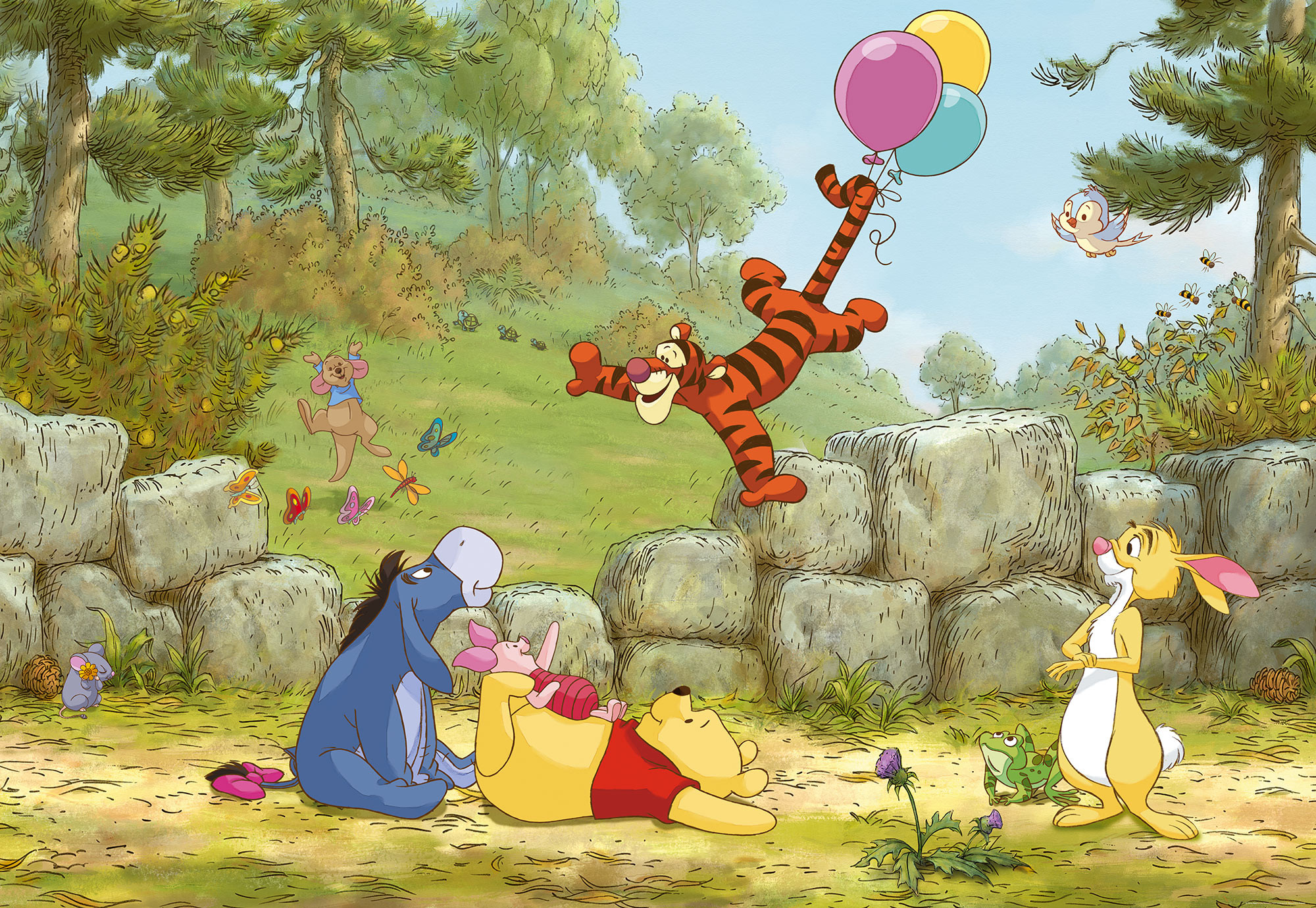Winnie the Pooh Ballooning