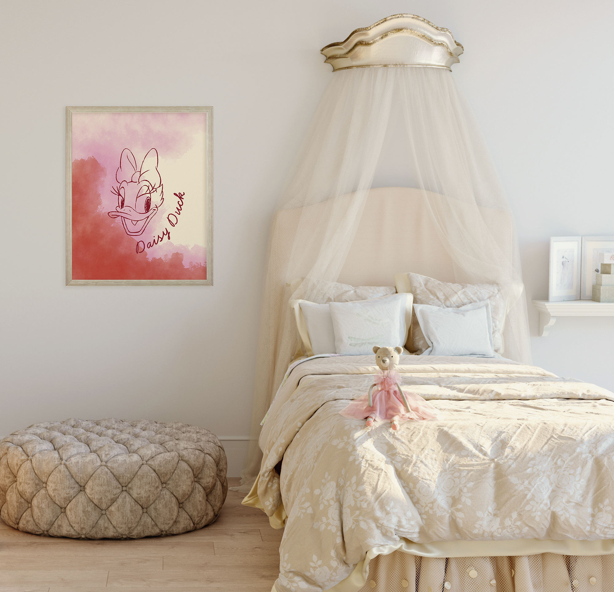 Disney Daisy Duck Watercolours
