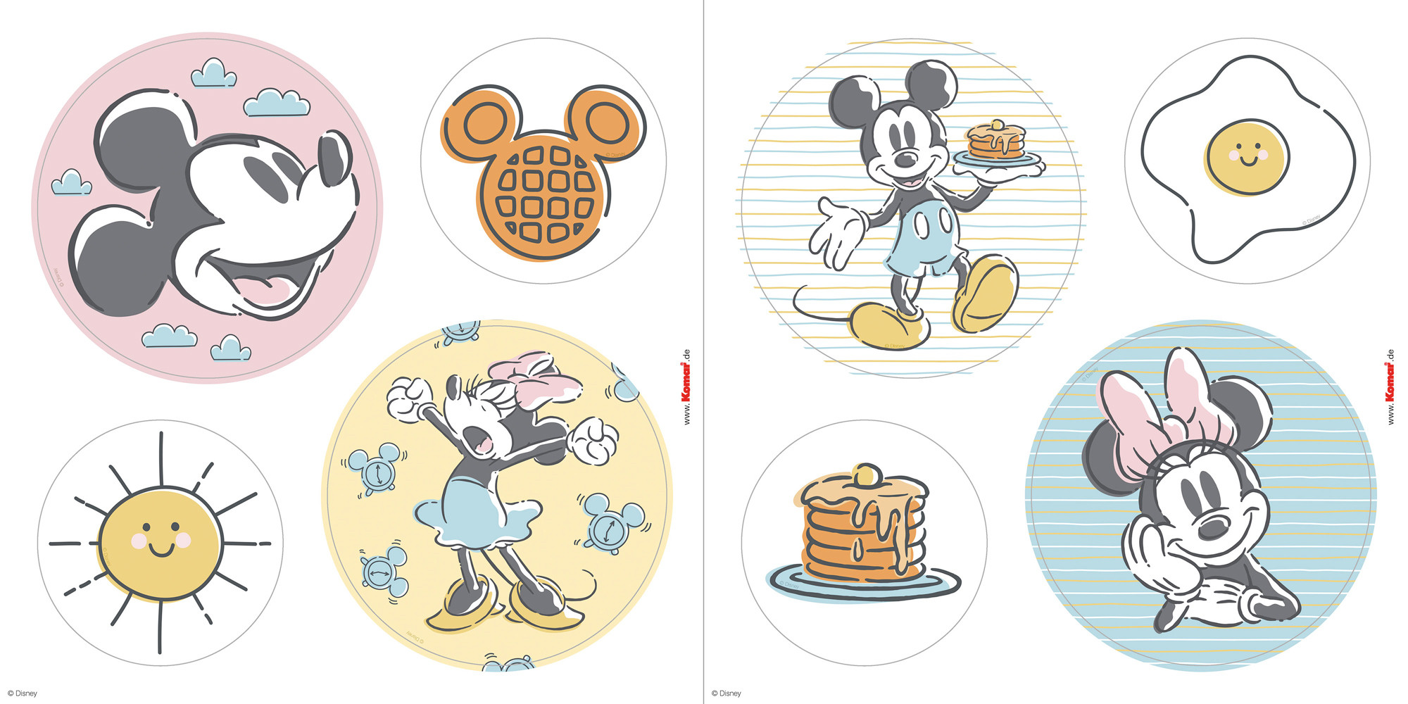 Mickey Rise and Shine Bubbles