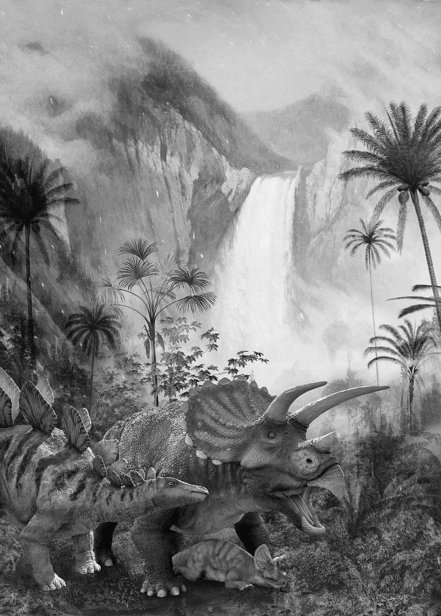 Jurassic Waterfall