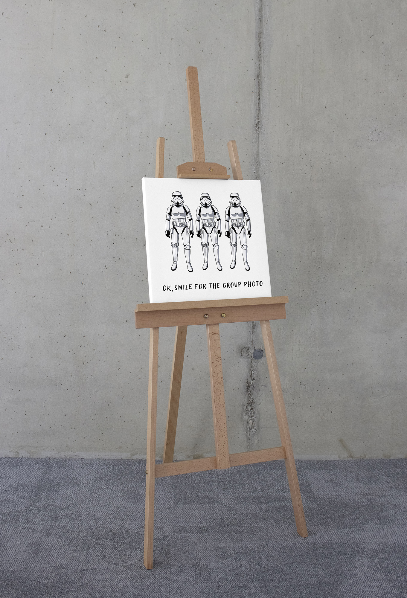 Star Wars Stormtrooper Group Photo