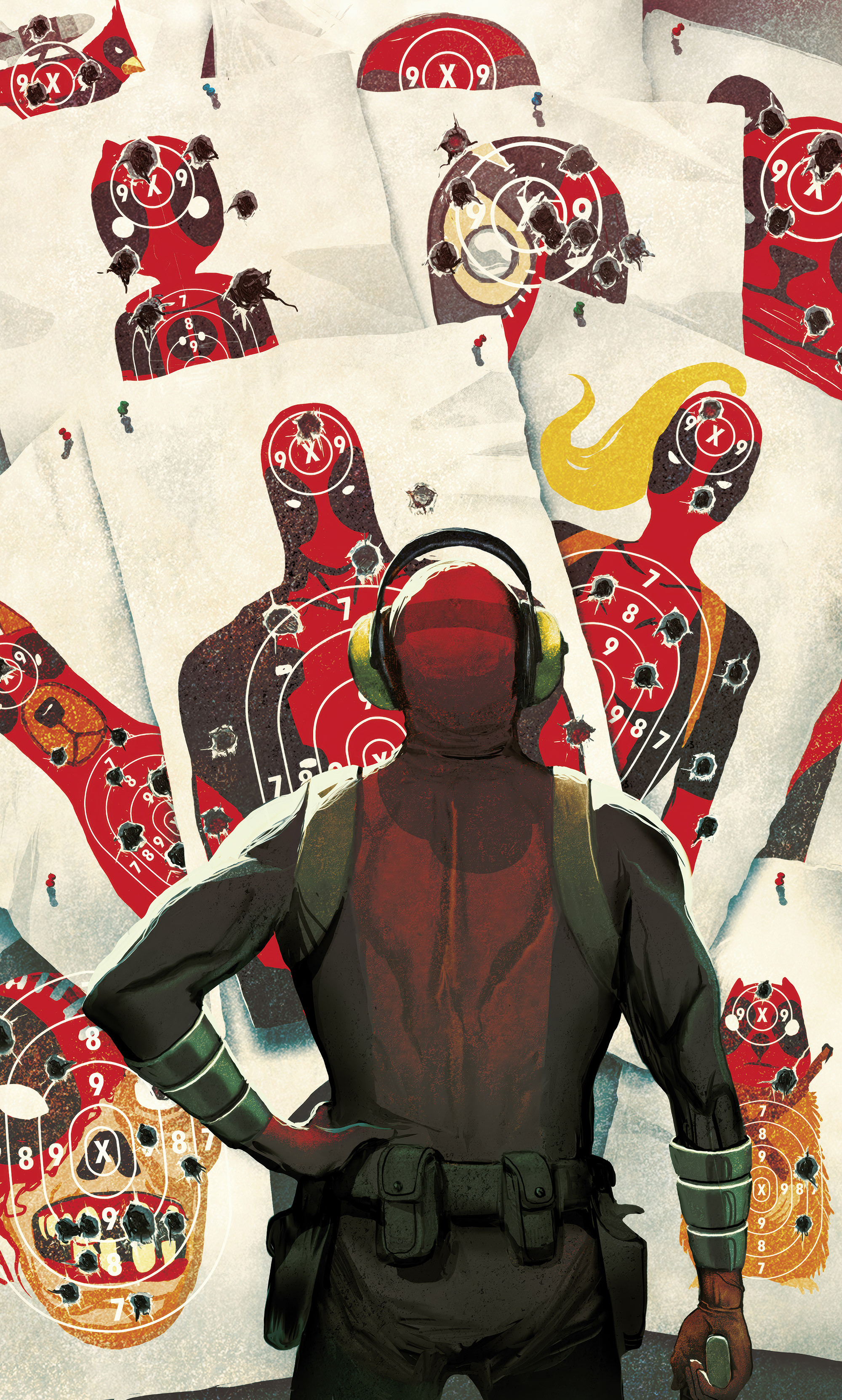 Marvel Deadpool Target Shooting