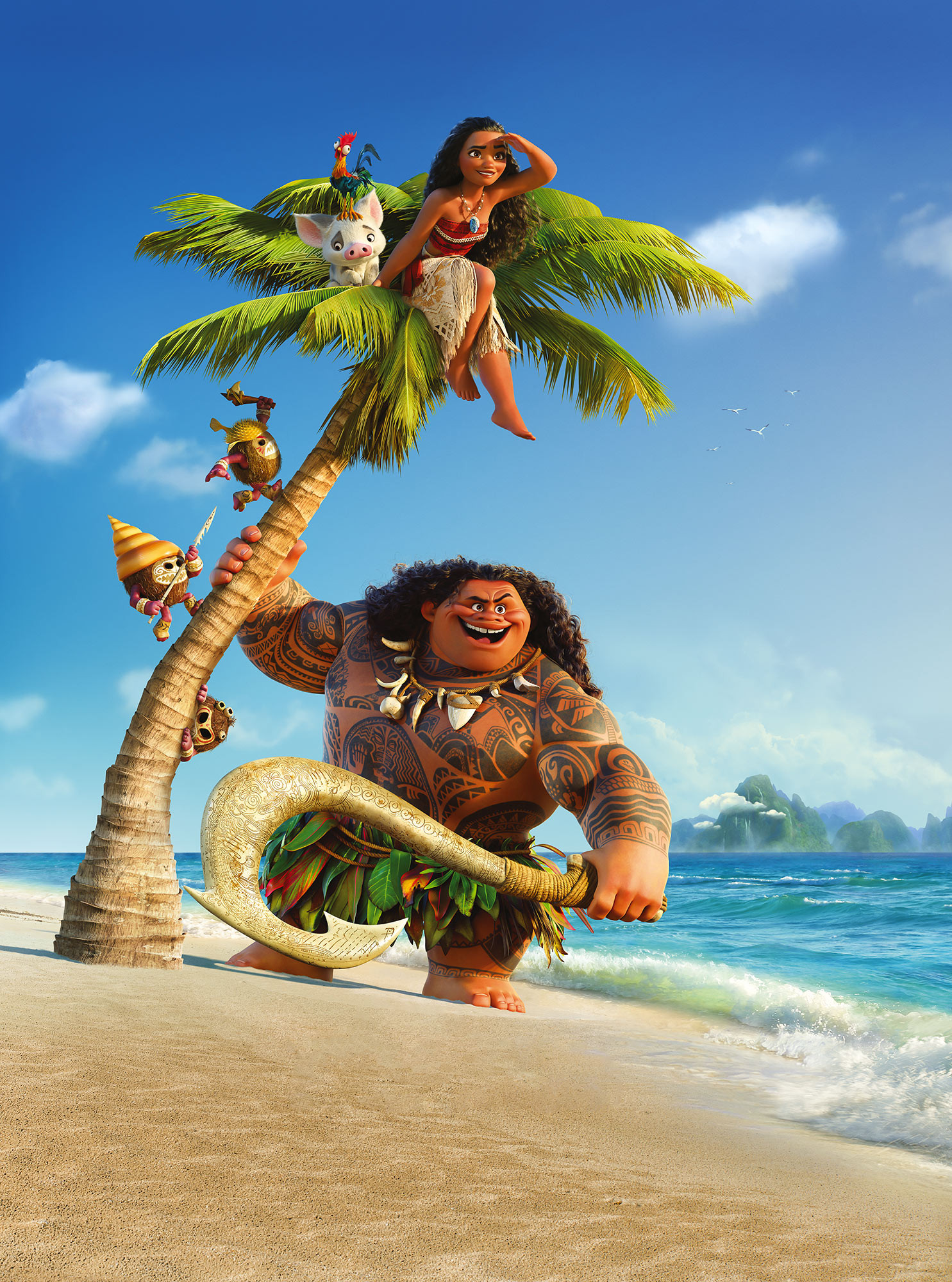 Moana and Maui