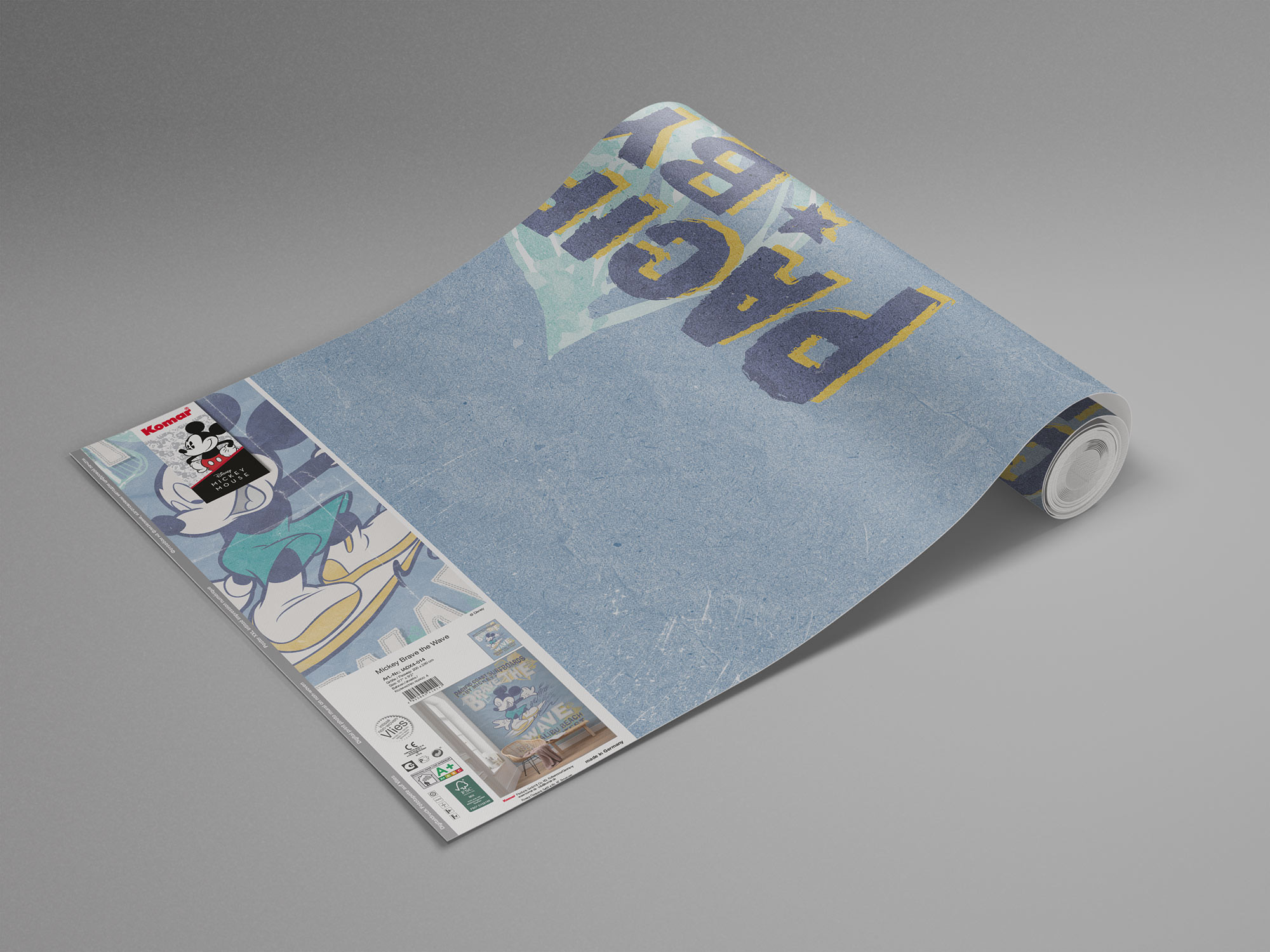 Mickey Brave the Wave