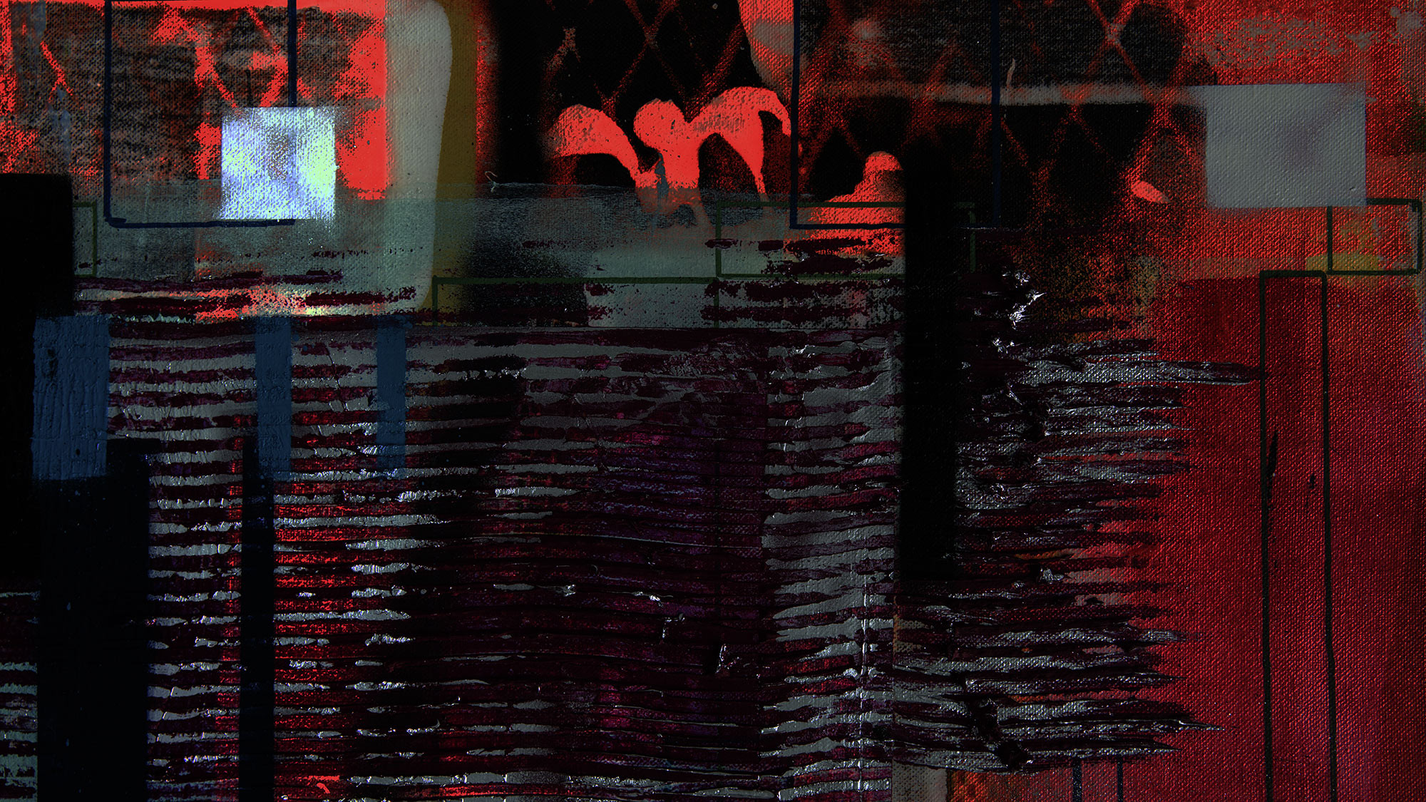 Rhombus Hiding black-red