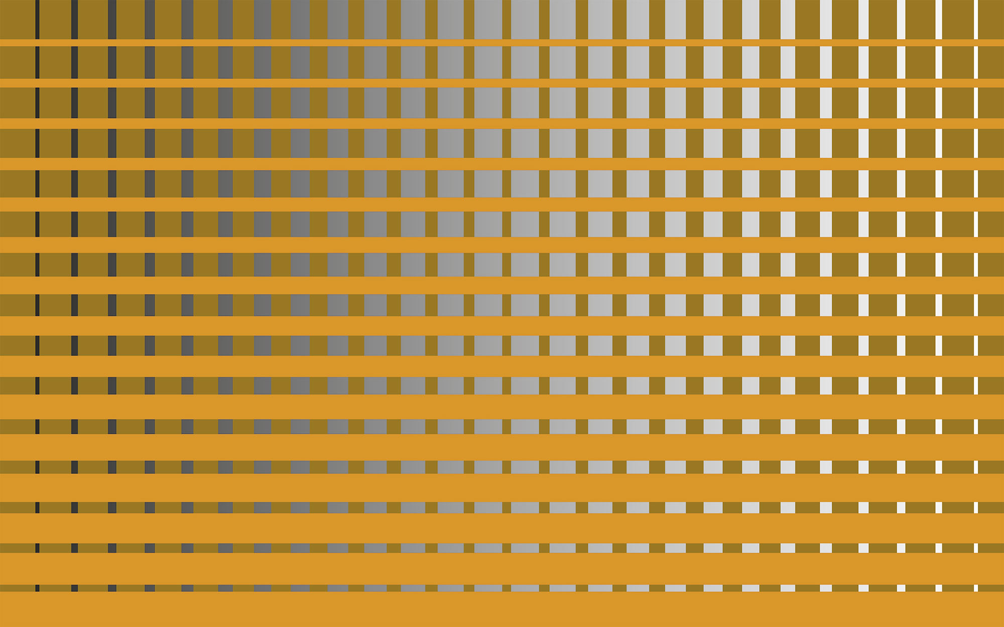 Griddy orangecognac-grey
