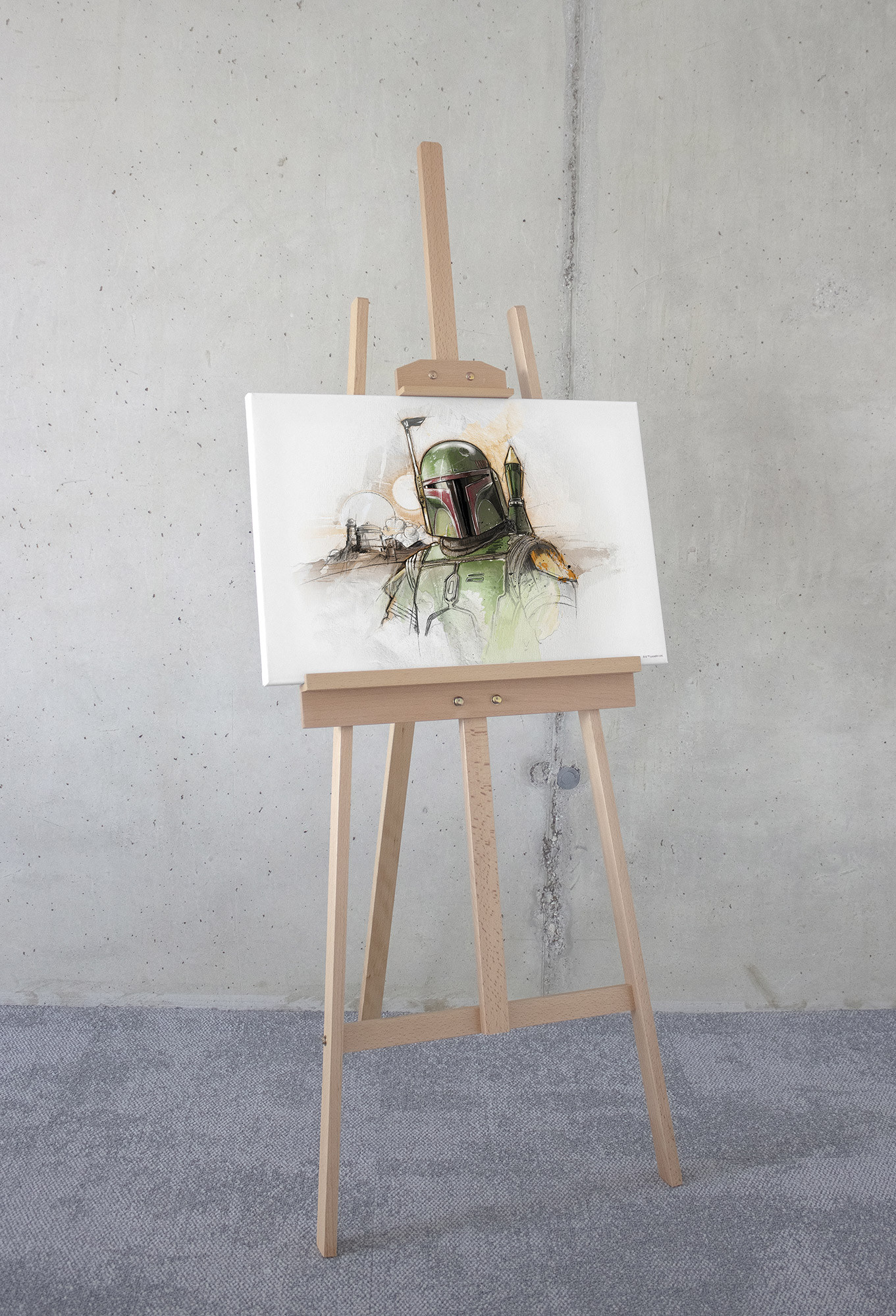 Star Wars Boba Fett Sketch