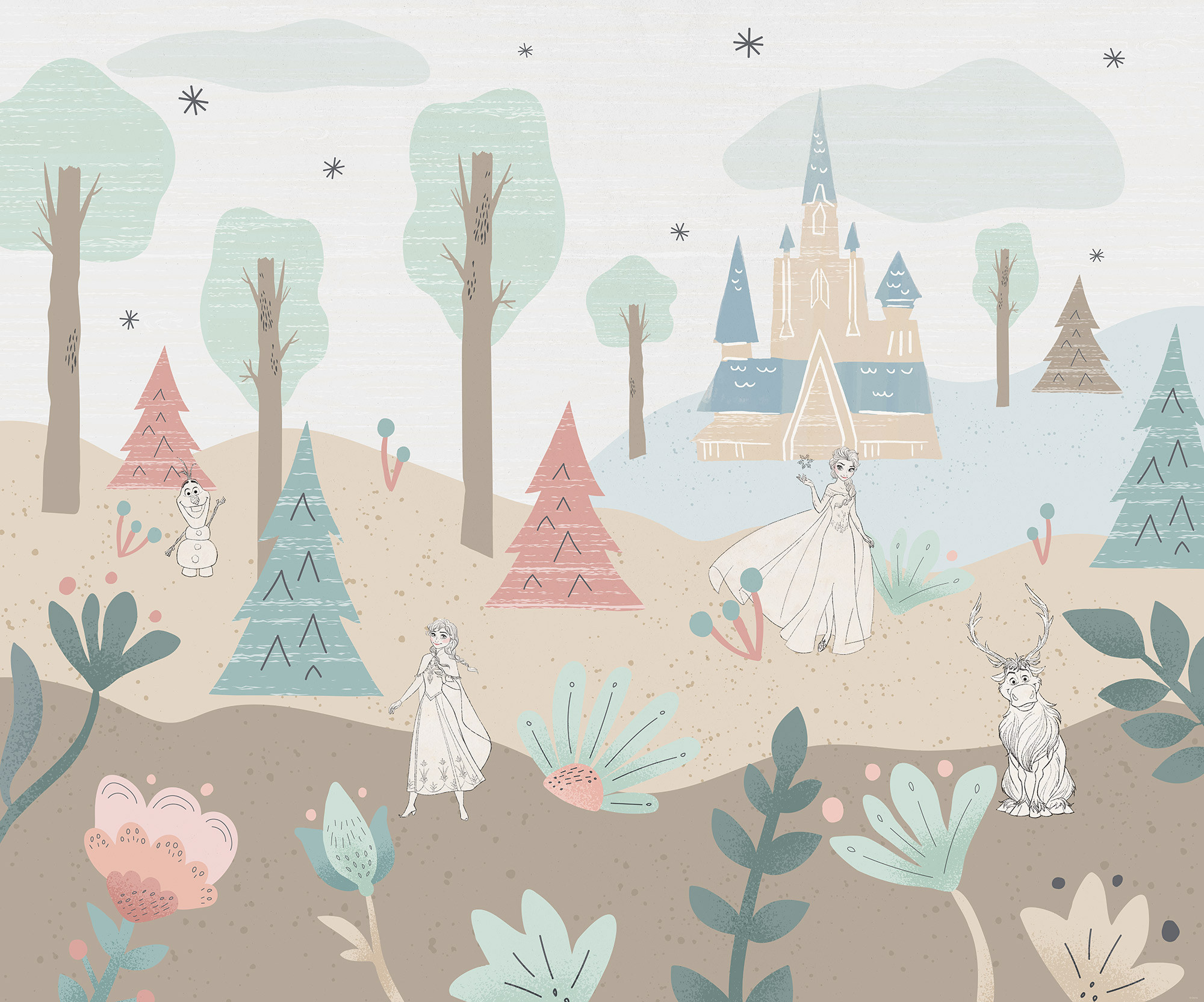 Disney Frozen Castle Playground